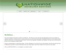 Tablet Screenshot of ncswillfixmycredit.com